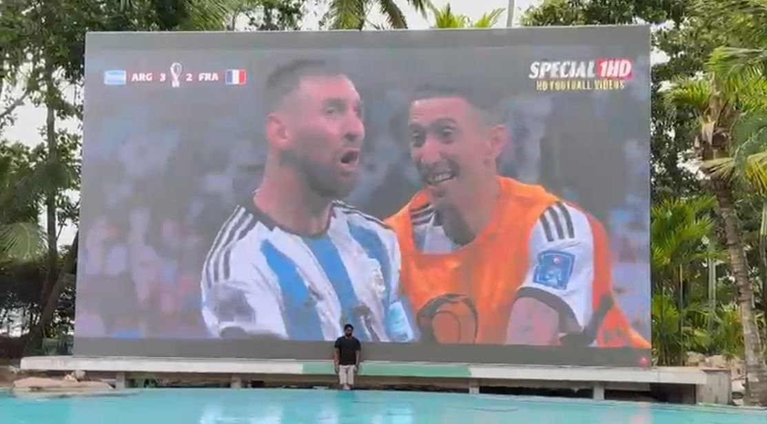 World's Largest Outdoor LED TV Installation