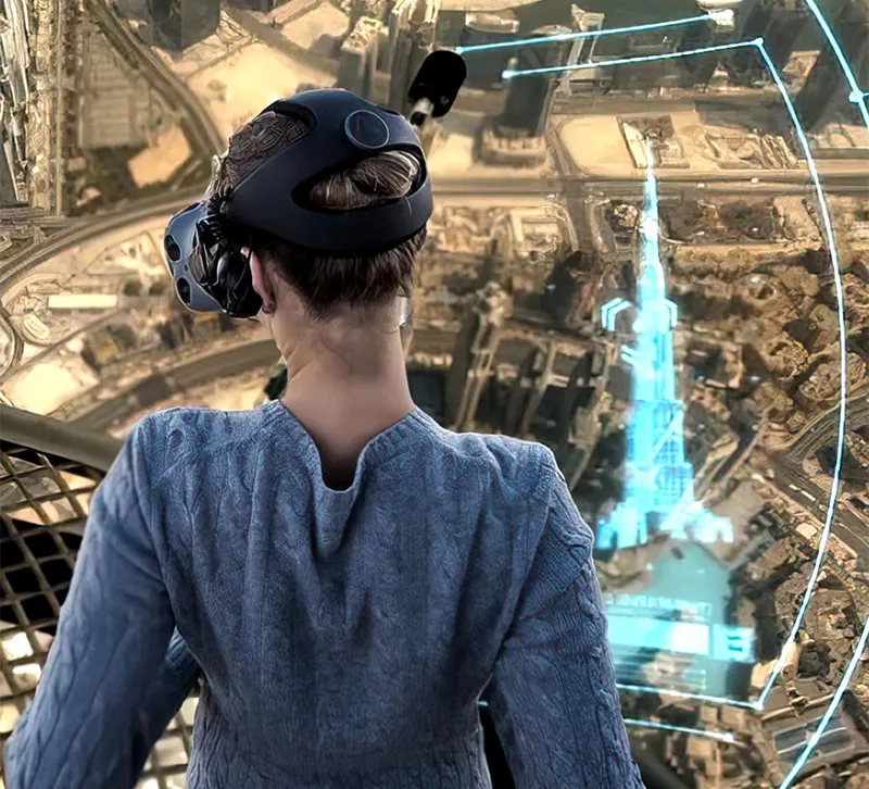 AR overlay experience by DigiComm studio